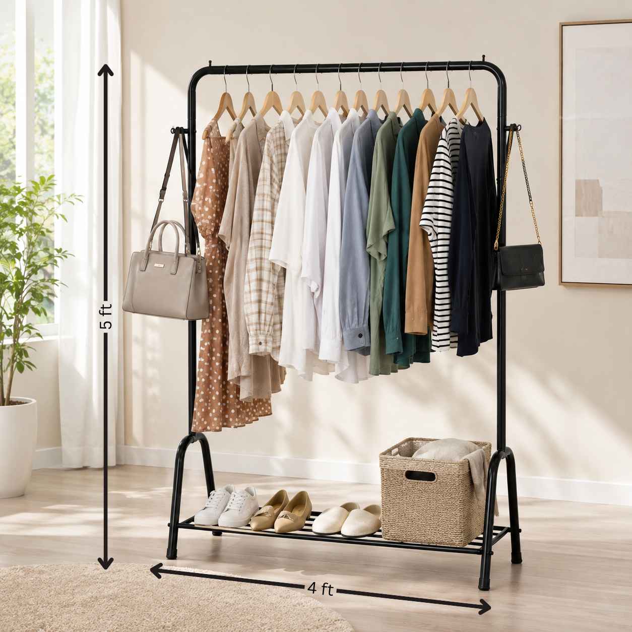 Premium Clothes Hanging Rack