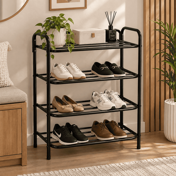 4-Tier Shoe Rack
