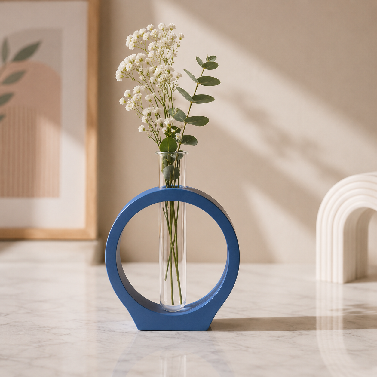 Tube Vase Flower Holder