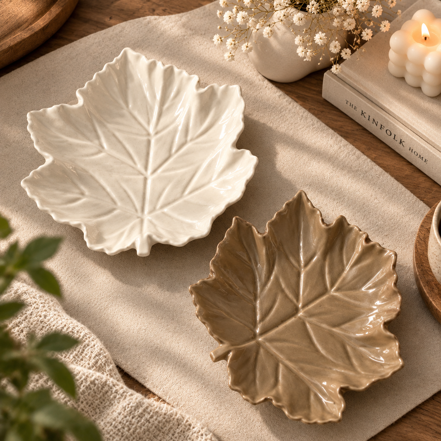 Ceramic Leaf Dish