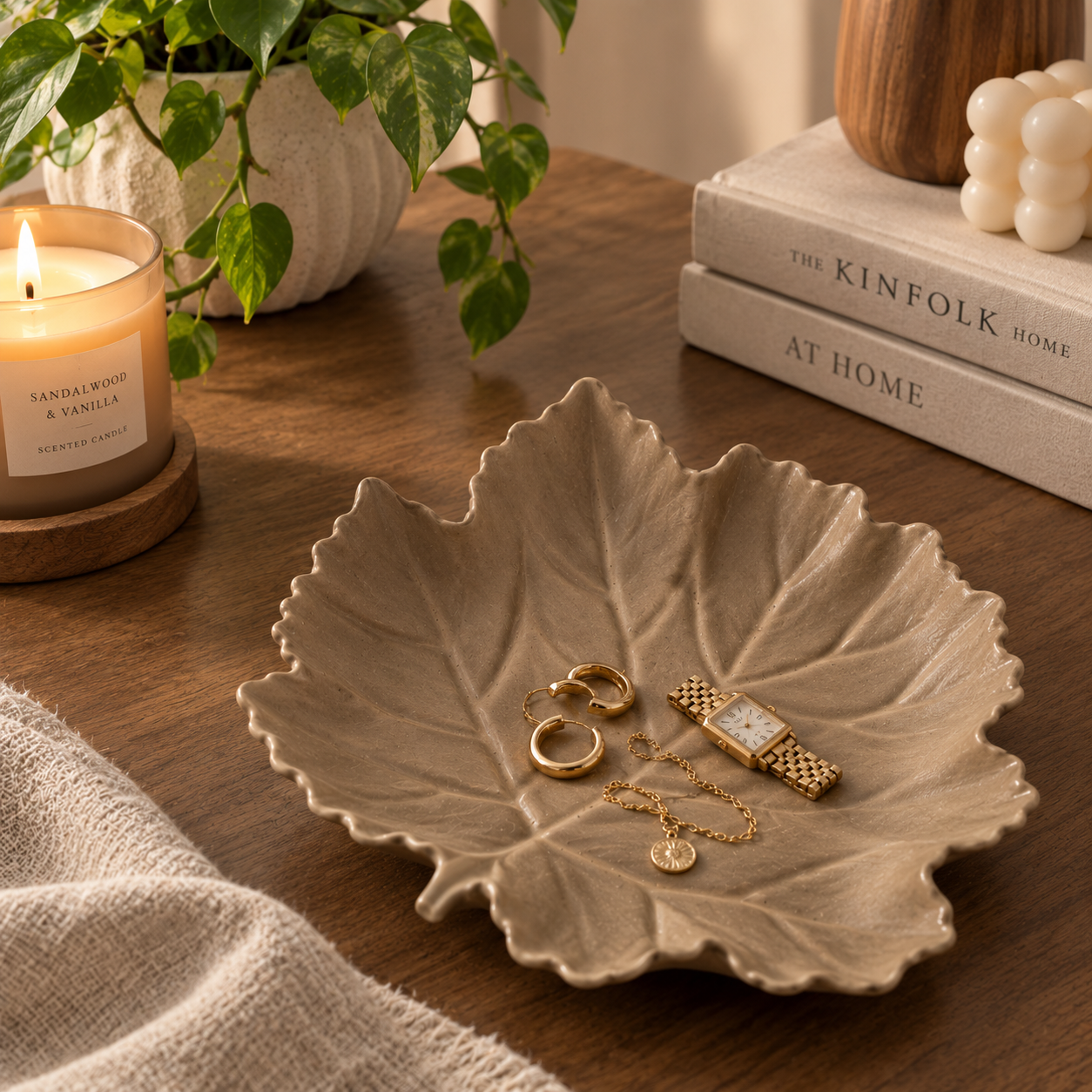 Ceramic Leaf Dish