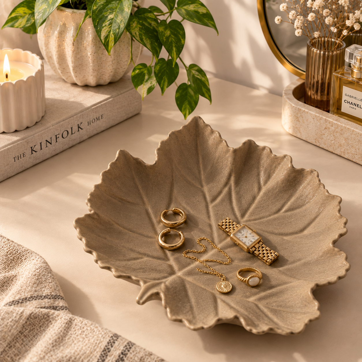 Ceramic Leaf Dish