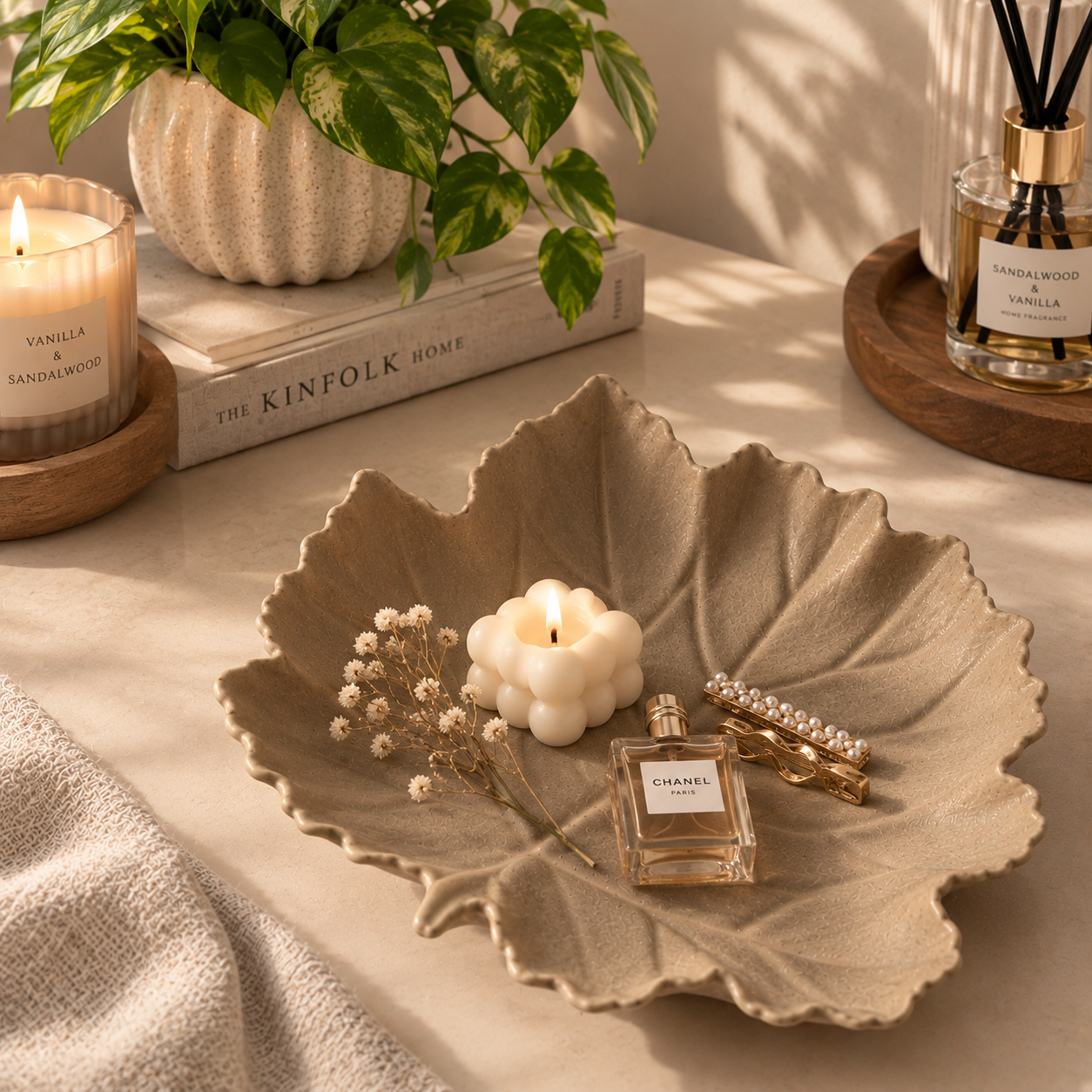 Ceramic Leaf Dish