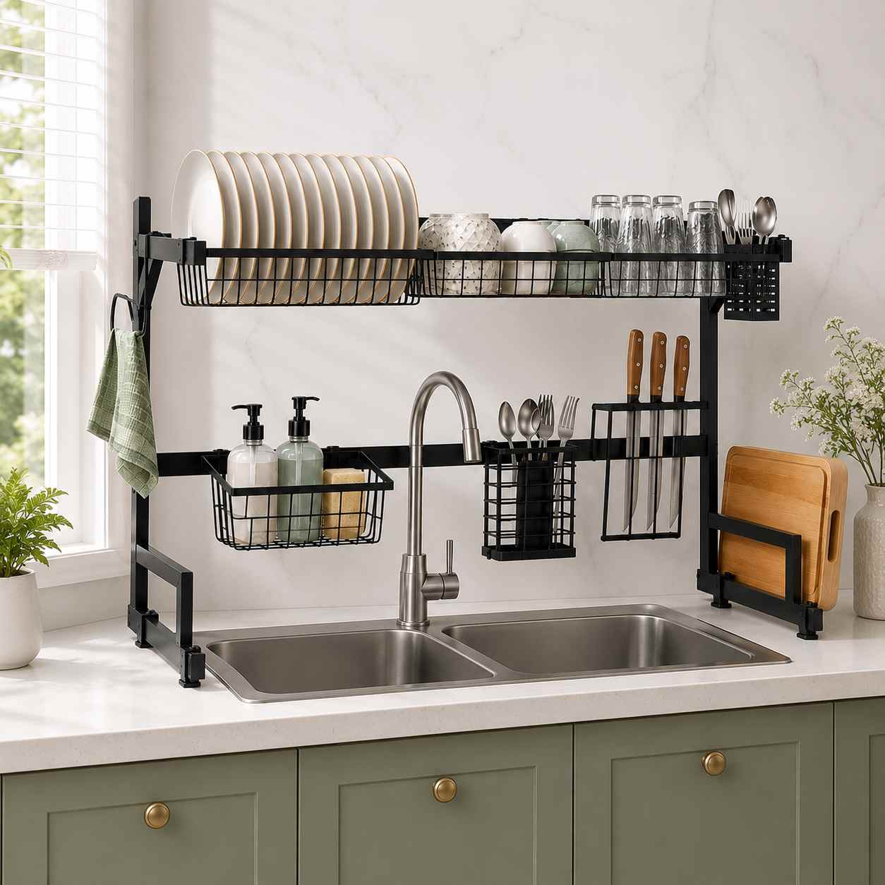 Over Sink Kitchen Rack