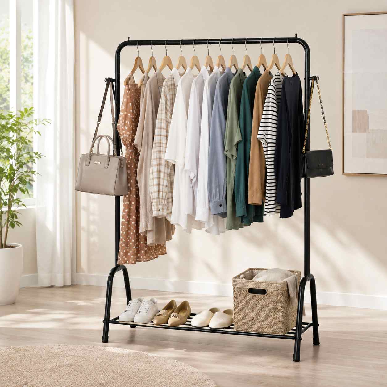Premium Clothes Hanging Rack