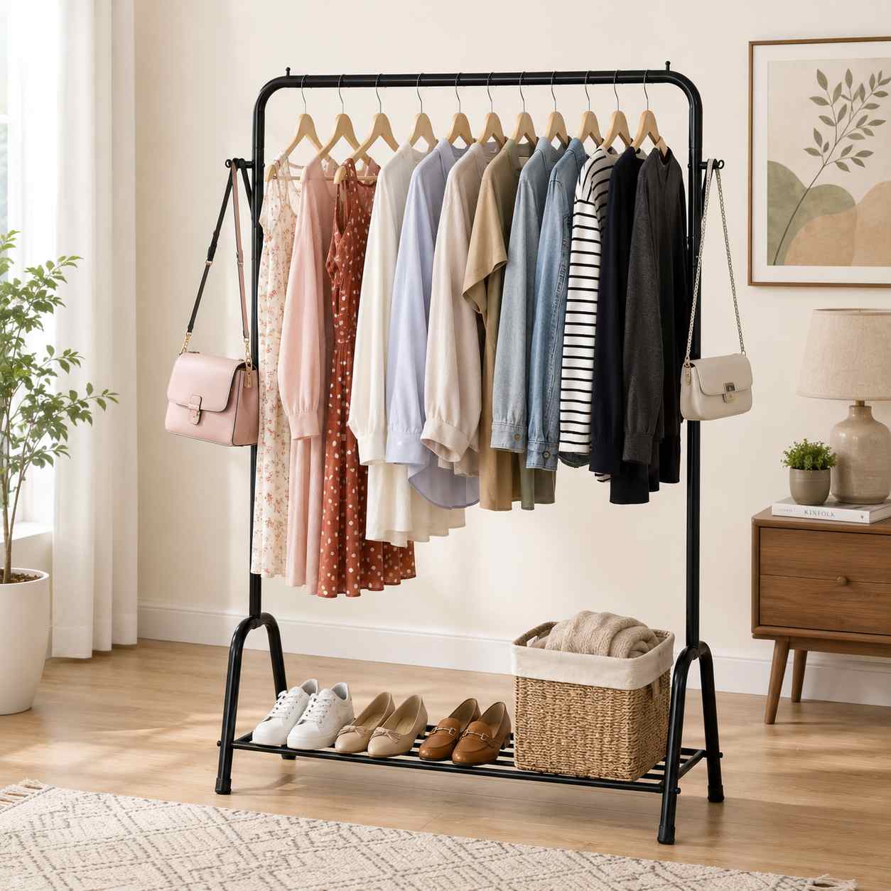 Premium Clothes Hanging Rack