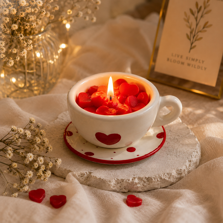 Rose Scented Candle