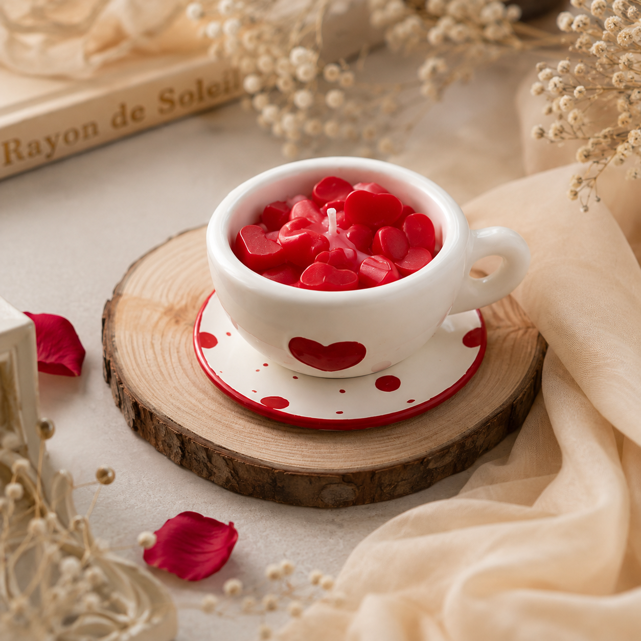 Rose Scented Candle