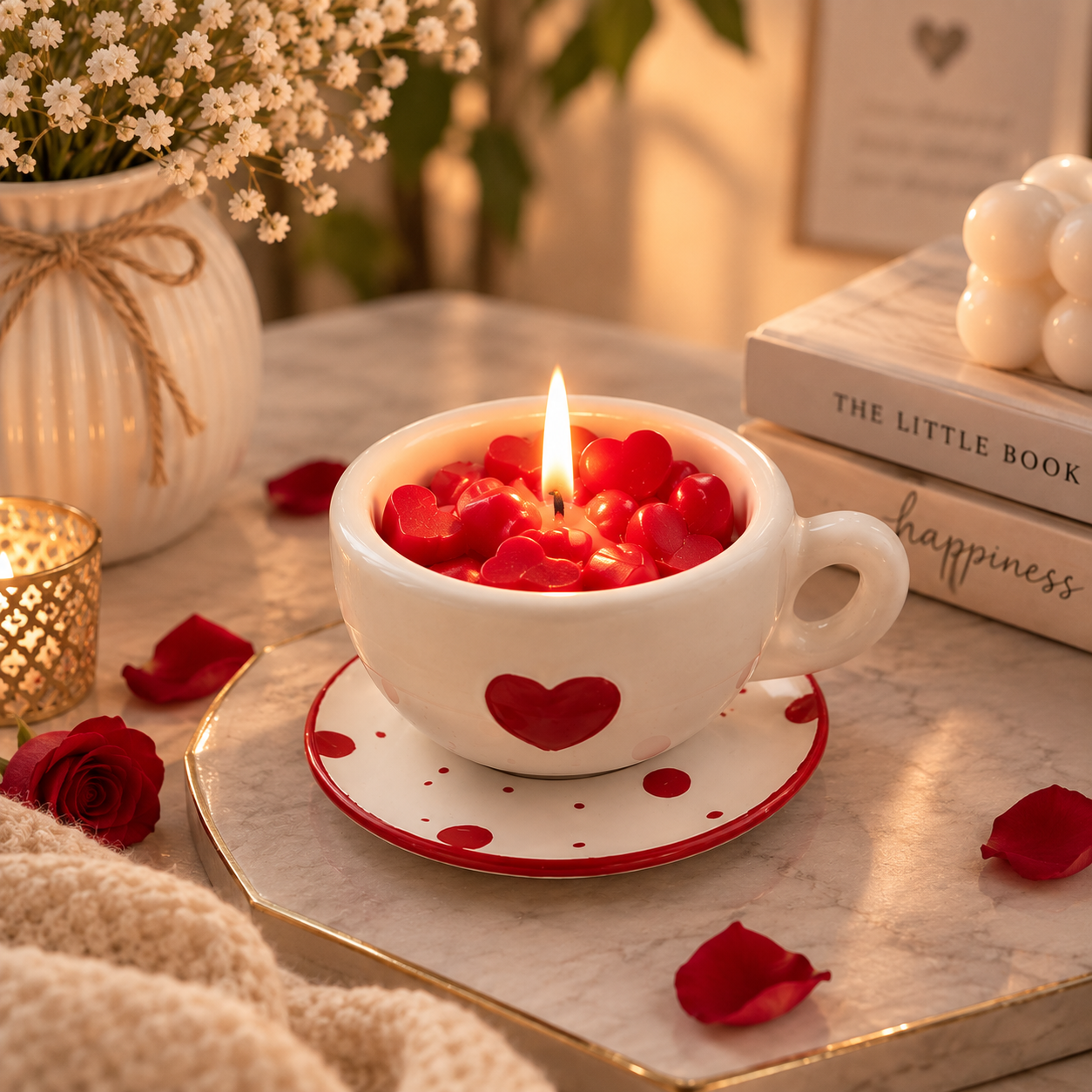 Rose Scented Candle